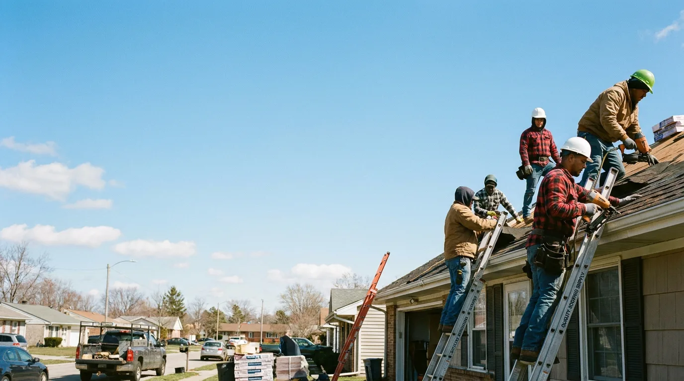 Roofing in Brinkhaven, OH near me